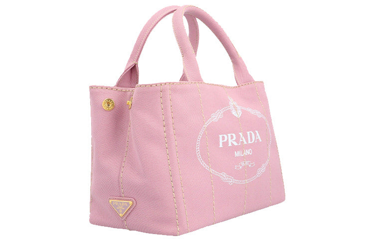 PRADA Cotton Handbag Women's Pink