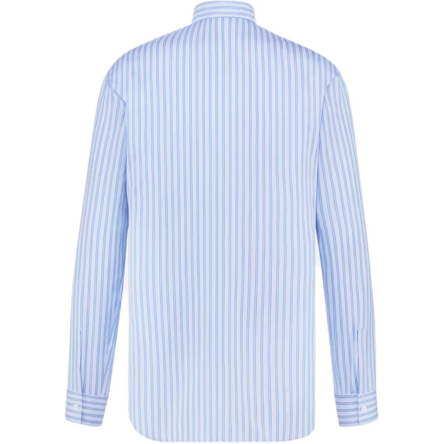 DIOR Shirt With Ties Shirt Men's Blue