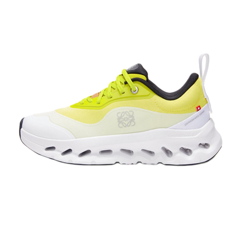 On x LOEWE Cloudtilt 2 .0 Low Top Casual Shoes Women's Neon Yellow