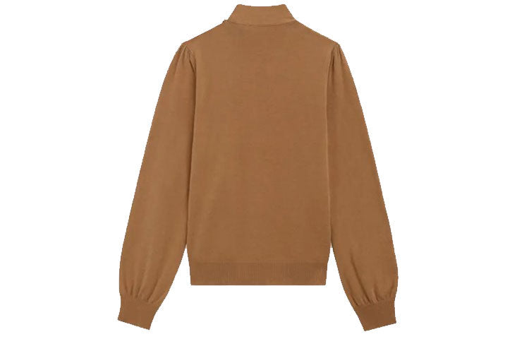 CELINE FW21 Cashmere Sweater Women's Coffee