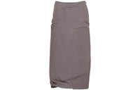 PRADA SS23 Casual Long Skirt Women's Gray