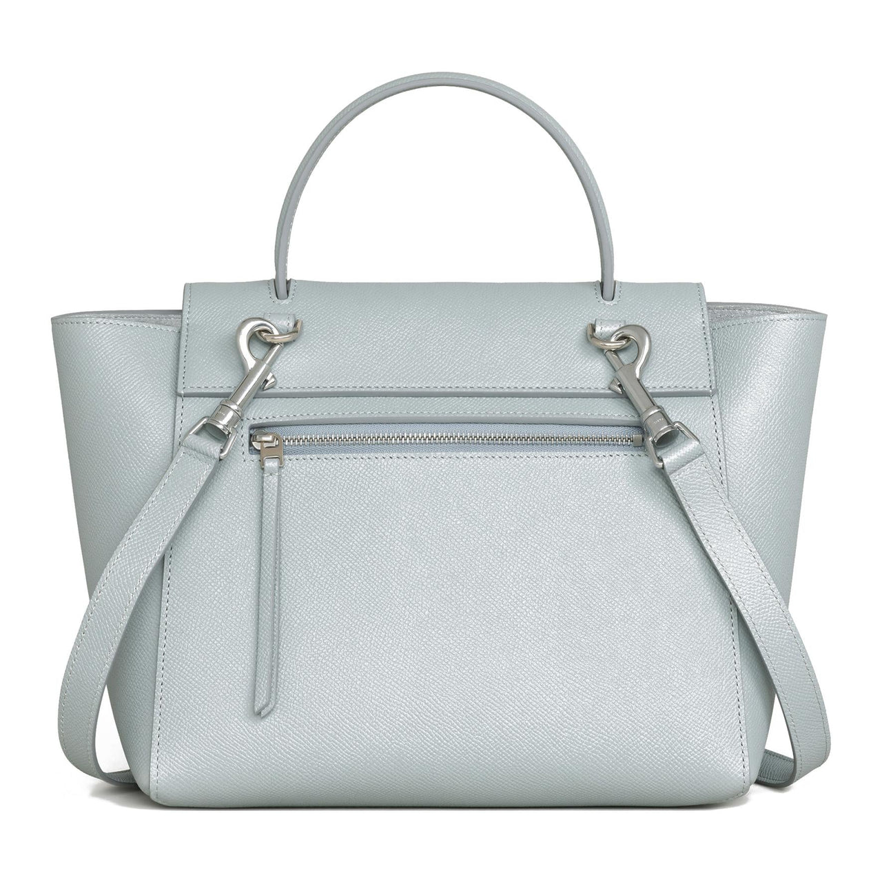 CELINE Belt Grained Calfskin Catfish Bag Handbag Crossbody Bag Shoulder Bag Women's Mineral Blue
