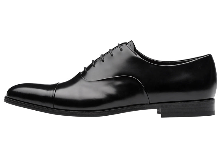 PRADA Dress Shoes Men Low Top Black