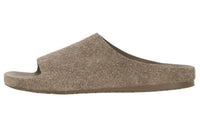 LOEWE Lago Brushed Suede Slides