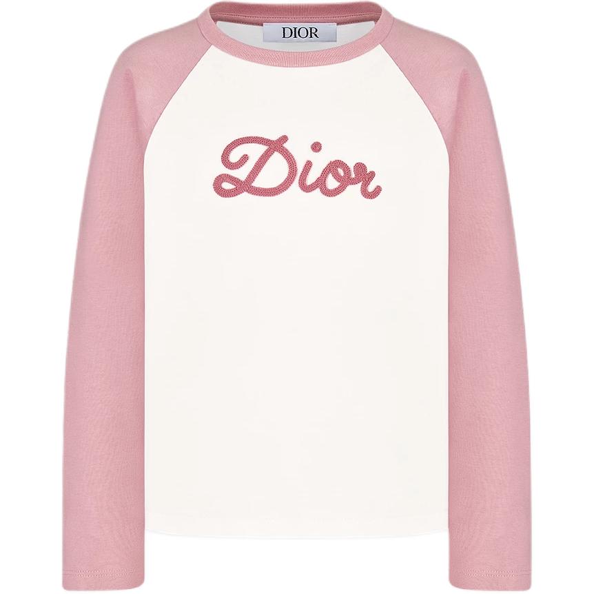 DIOR T Shirt FW24 Vintage Pink Kids'