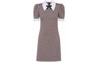 MIU MIU SS22 Short-Sleeved Dresses Women's Brown