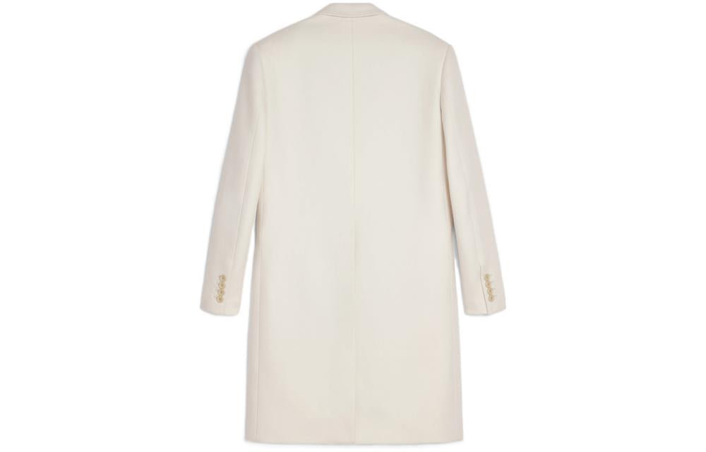 CELINE Double Breasted Long Sleeved Coat