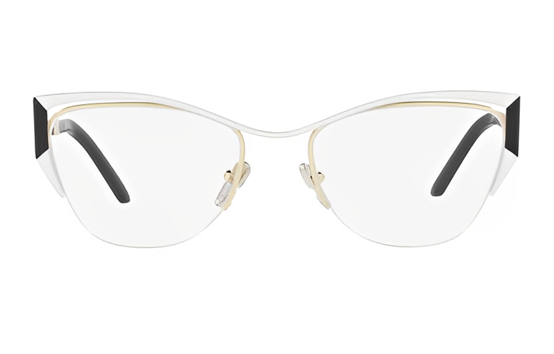PRADA Eyeglass Frames Women's Gold