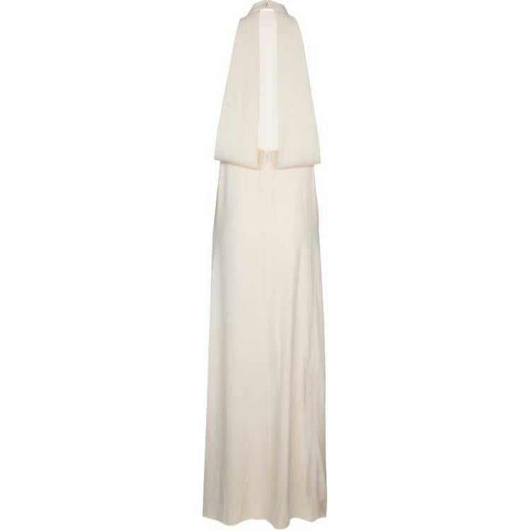 DIOR Mock Neck Sleeveless Dress