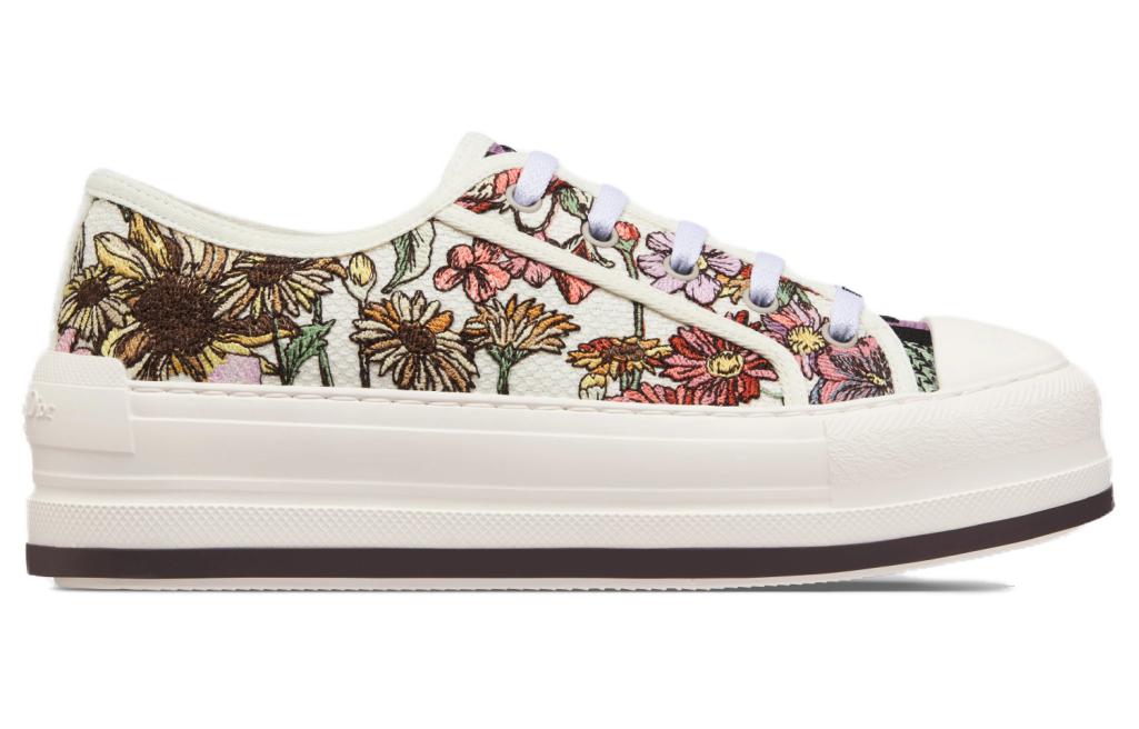 DIOR Walk'n'Dior Low-Top Skateboard Shoes Women's White