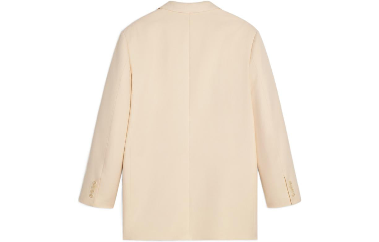 CELINE Business Suits Women's Beige Yellow