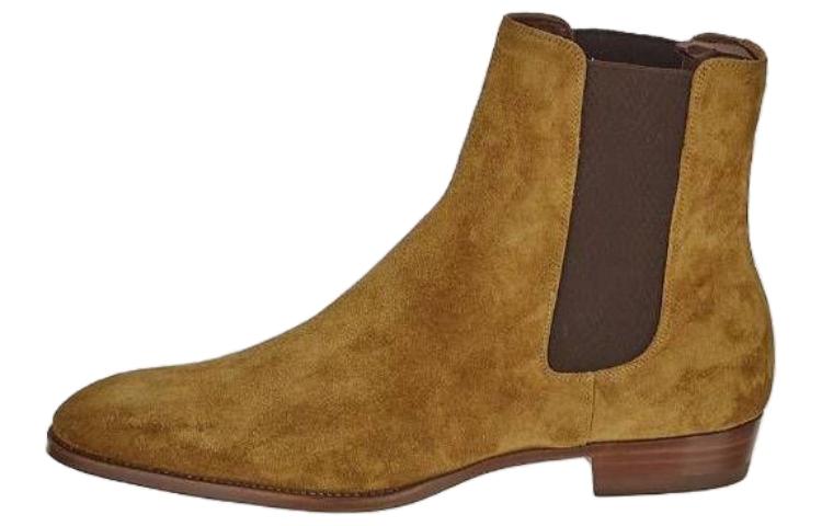 CELINE Chelsea Boots Men's Brown