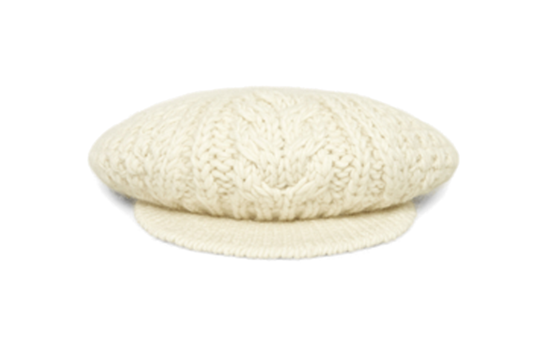 CELINE Aran Mohair Wool Beret