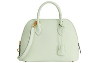 HERMES Bolide Epsom Calfskin Bowling Bag Crossbody Handbag Regular Women's 0S Vert Fizz Bubble Green