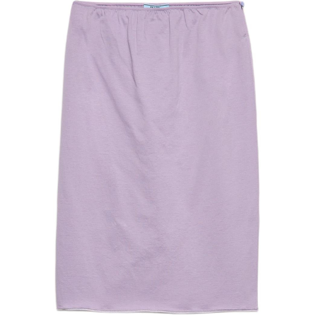 PRADA Casual Short Skirts Women's Purple