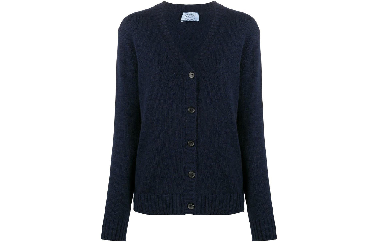 PRADA Cashmere Sweaters Women's Blue
