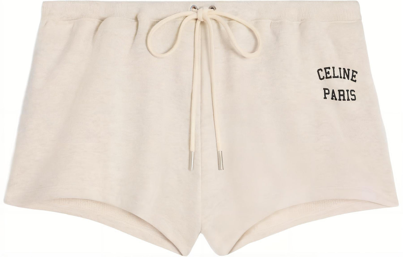CELINE Casual Shorts Women's Cream