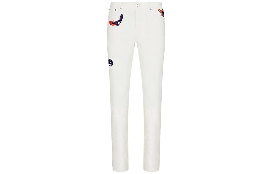 DIOR X Kenny Scharf Slim Fit Jeans