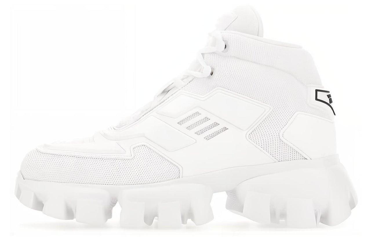 PRADA Cloudbust Thunder Casual Shoes Women's High-Top White
