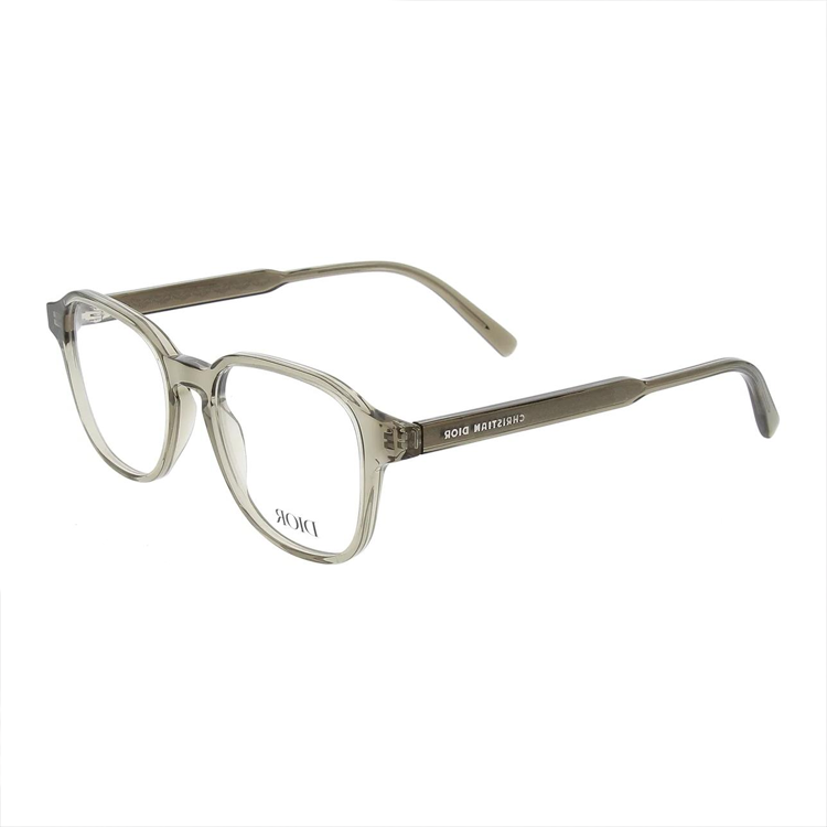 DIOR Acetate Irregular Shape Eyeglass Frames Men's Green