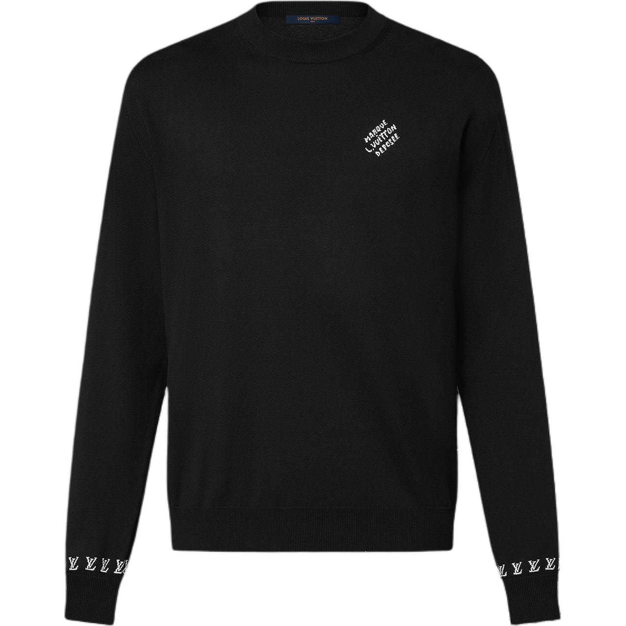 LOUIS VUITTON 1AGKMI Signature Cotton Crewneck
