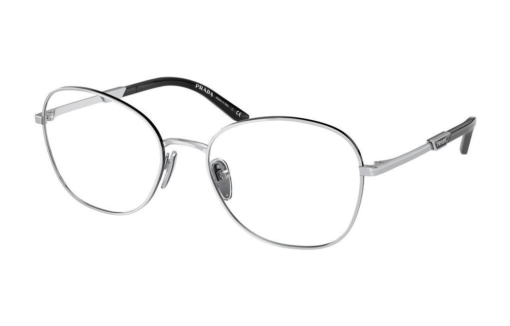 PRADA Eyeglass Frames Women's Silver
