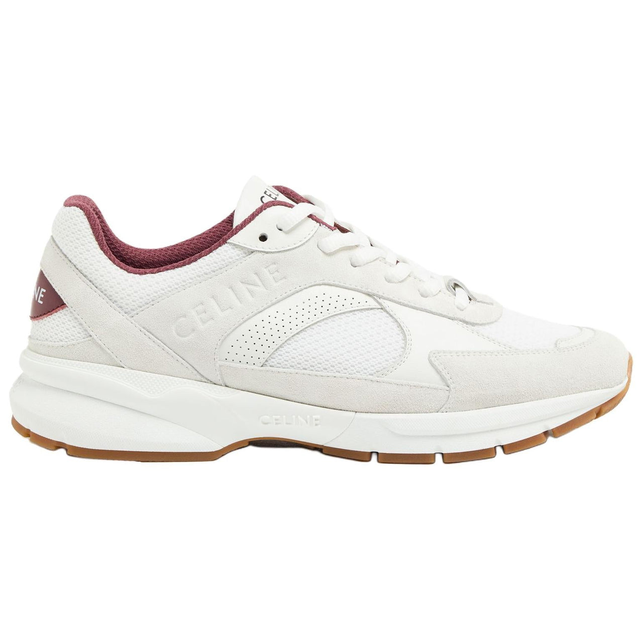 CELINE CR 03 Low Top Casual Shoes Women's White