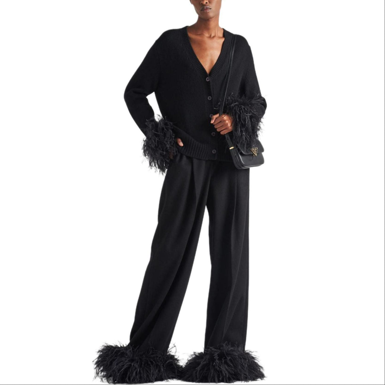 PRADA Casual Pants Women's Black