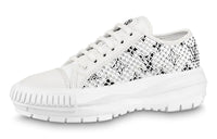 LOUIS VUITTON Lv Squad Sneakers 'White With Crystal Monogram' Women's