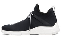 PRADA Knit Fabric Sneaker 'Black White'