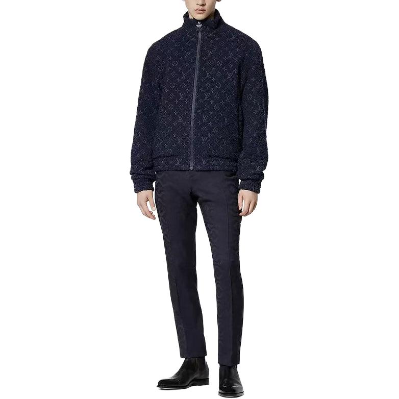 LOUIS VUITTON Monogram Zipped Blouson