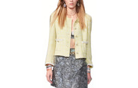 CHANEL SS24 24C Jackets & Coats Women's Spring Outerwear Yellow