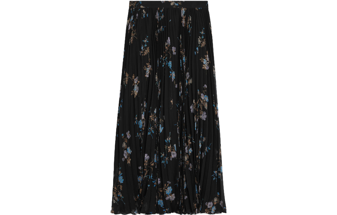 CELINE Casual Long Skirts Women's Black