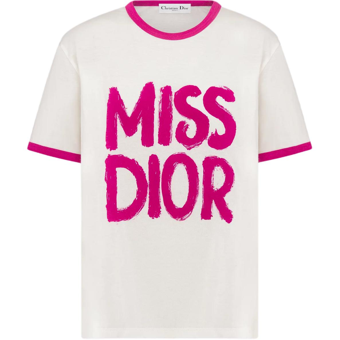 DIOR T-Shirts Women's Ecru