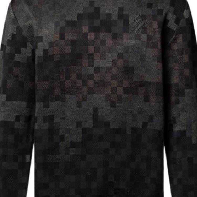 LOUIS VUITTON Damoflage Jacquard Pullover