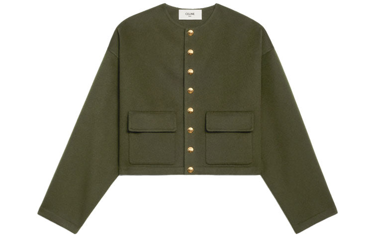 CELINE FW21 Sweater Women's Forest Green