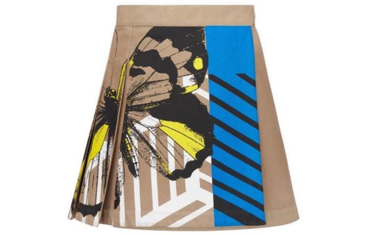 DIOR Casual Short Skirts Women's Khaki