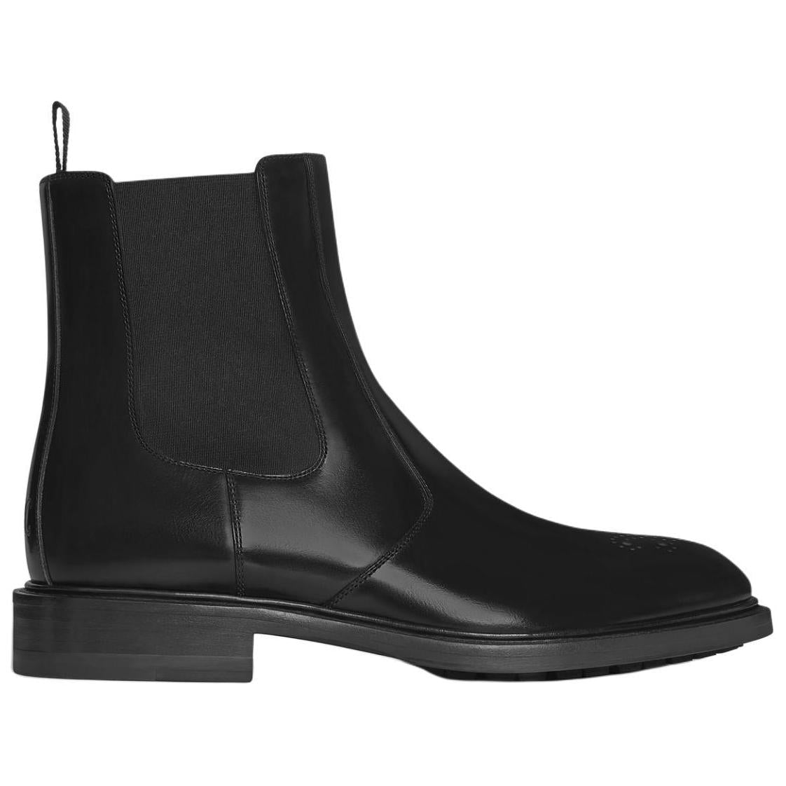 CELINE Donavan Short Chelsea Boots Women's Black
