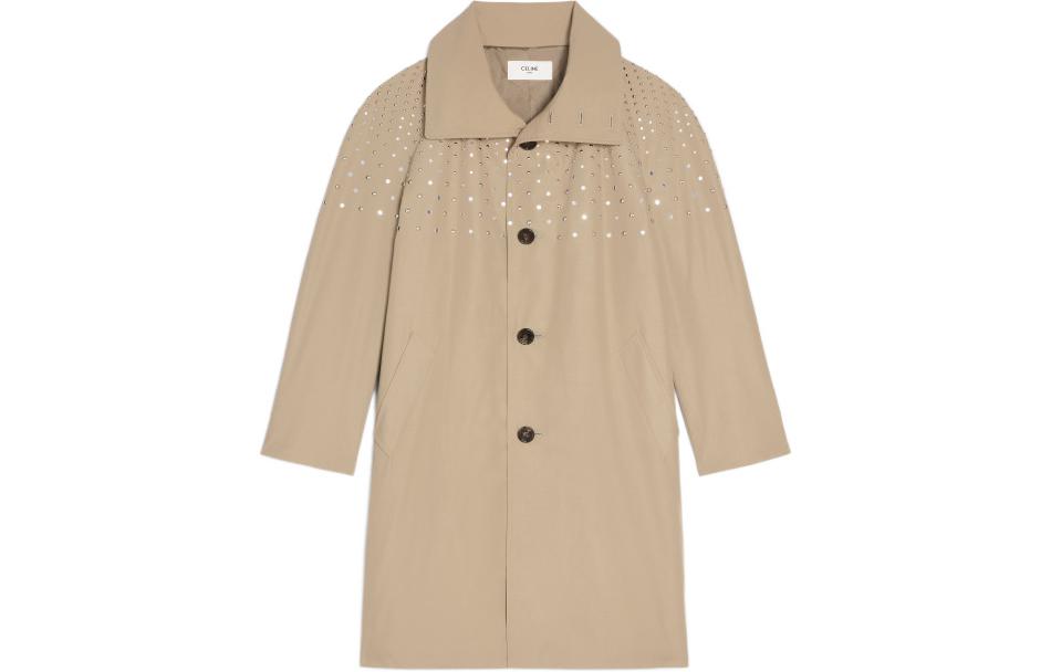 CELINE Coats Women's Khaki