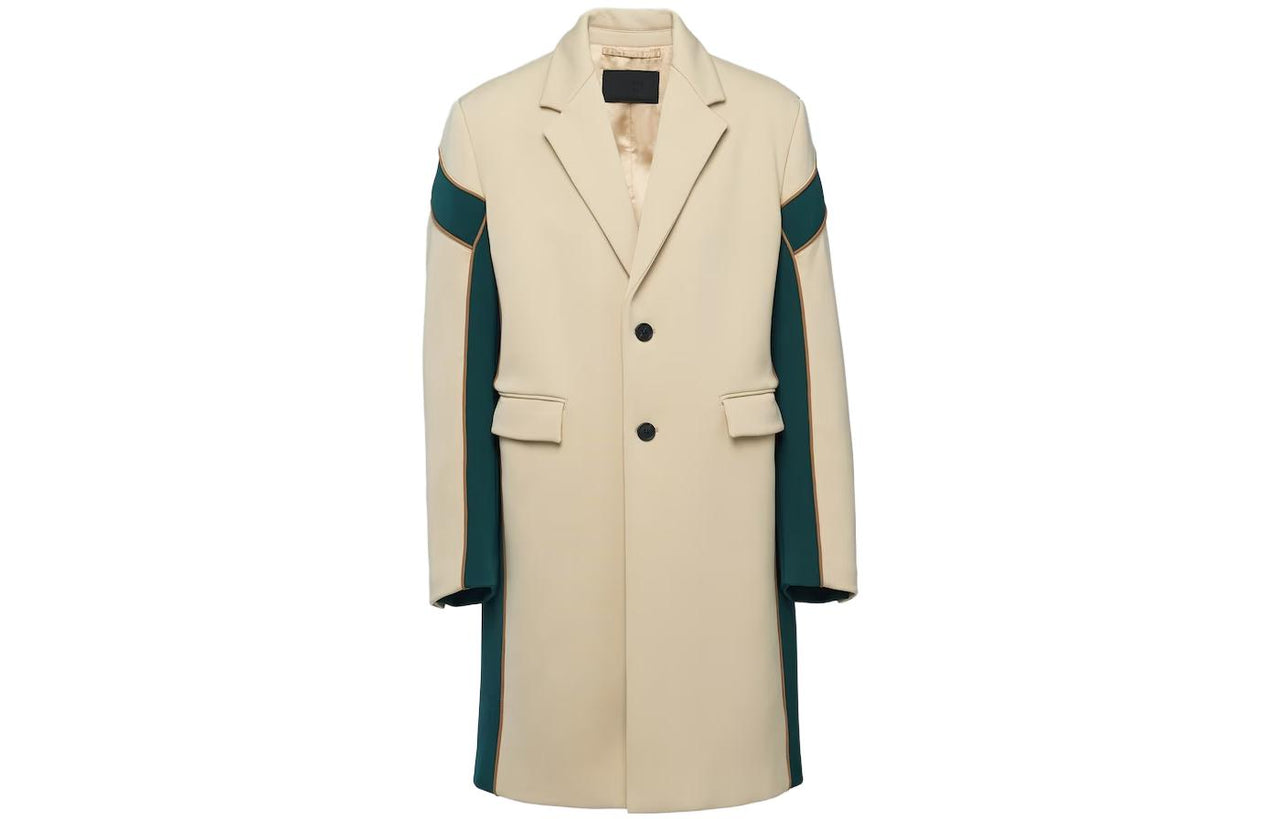 PRADA Coats Men Beige