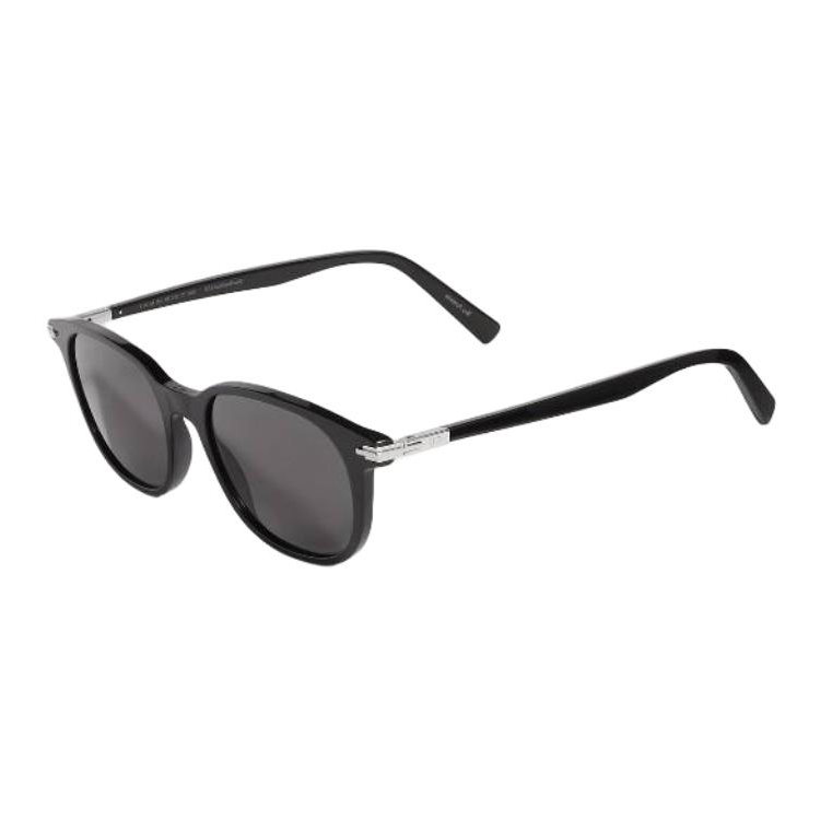 DIOR Acetate Oval Sunglasses Unisex Black