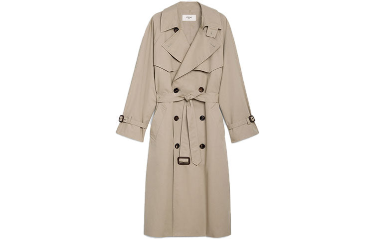 CELINE FW21 Trench Coat Women's British Beige