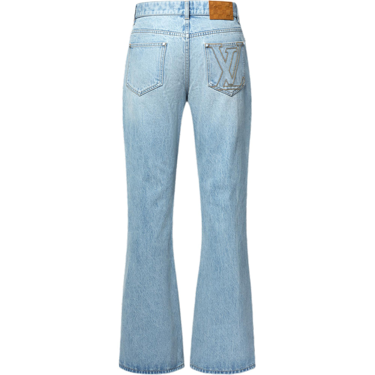 LOUIS VUITTON Flared Fit Denim Pants