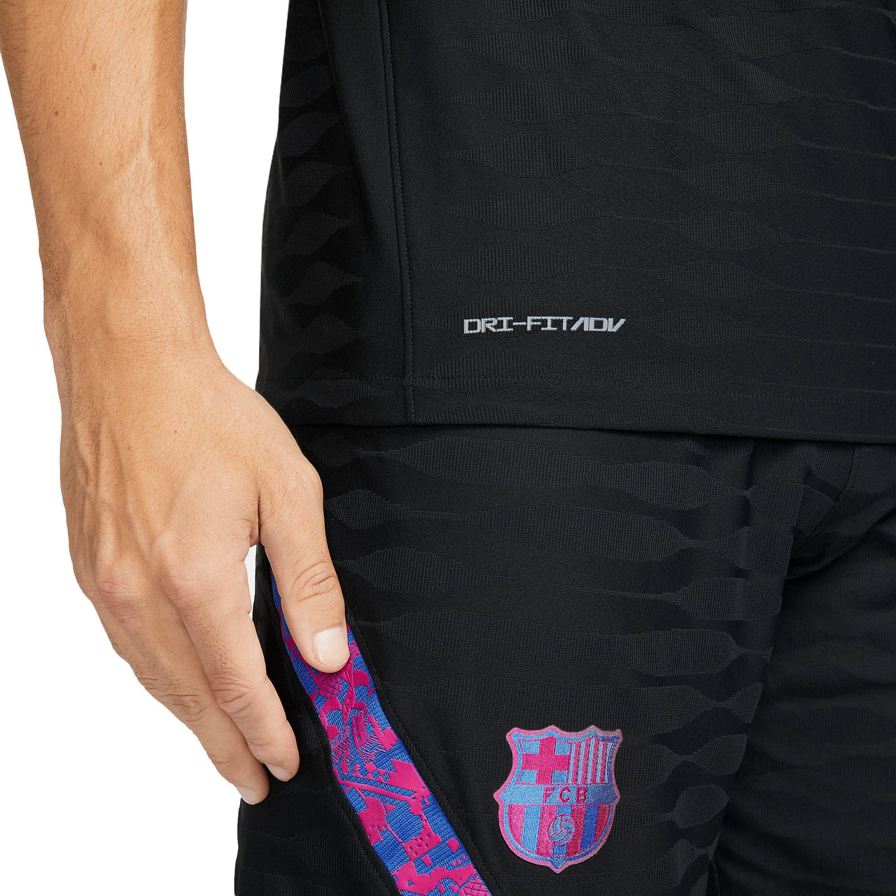 Nike FC Barcelona Strike Elite Dri-FIT ADV Tee 'Black Purple' DB6887-015
