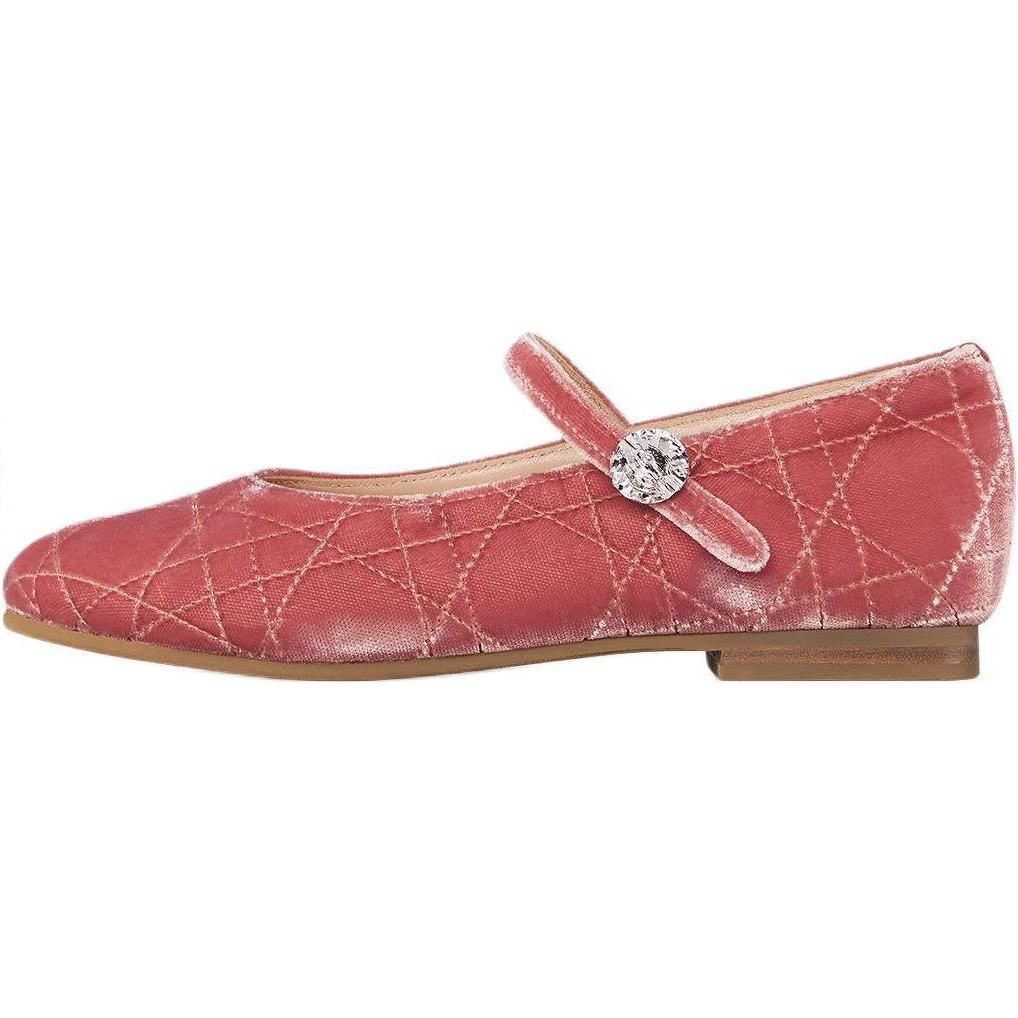 DIOR Low-Top Kids' Leather Shoes Pink Kids'