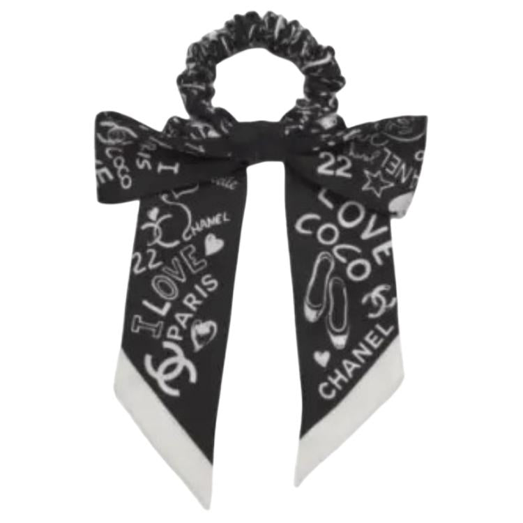 CHANEL - Hair Ties Unisex Black