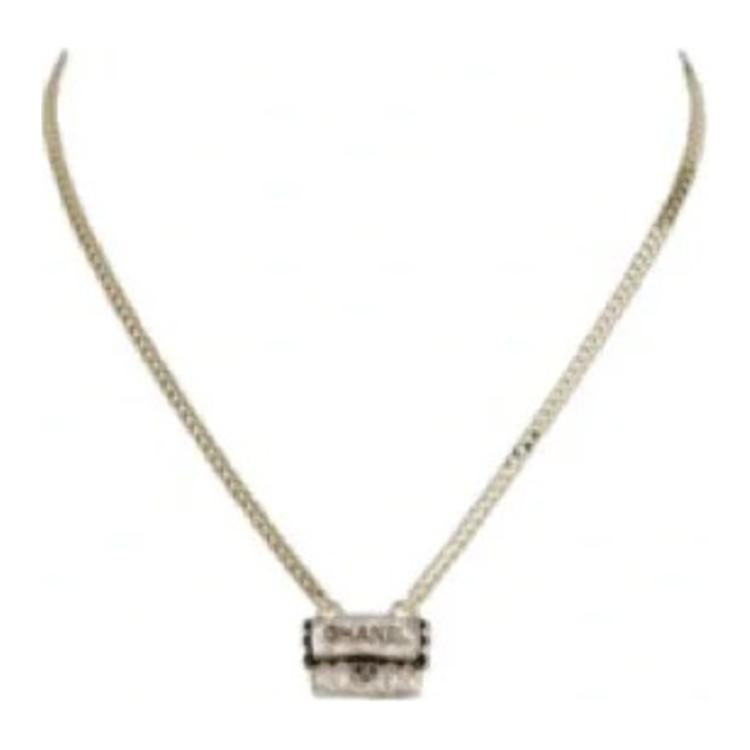 CHANEL Necklaces Women's Gold