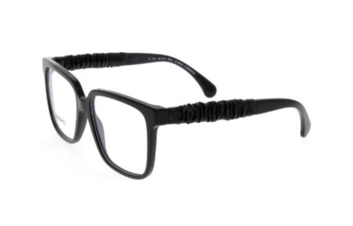 CHANEL - Square Eyeglass Frames Women's Black
