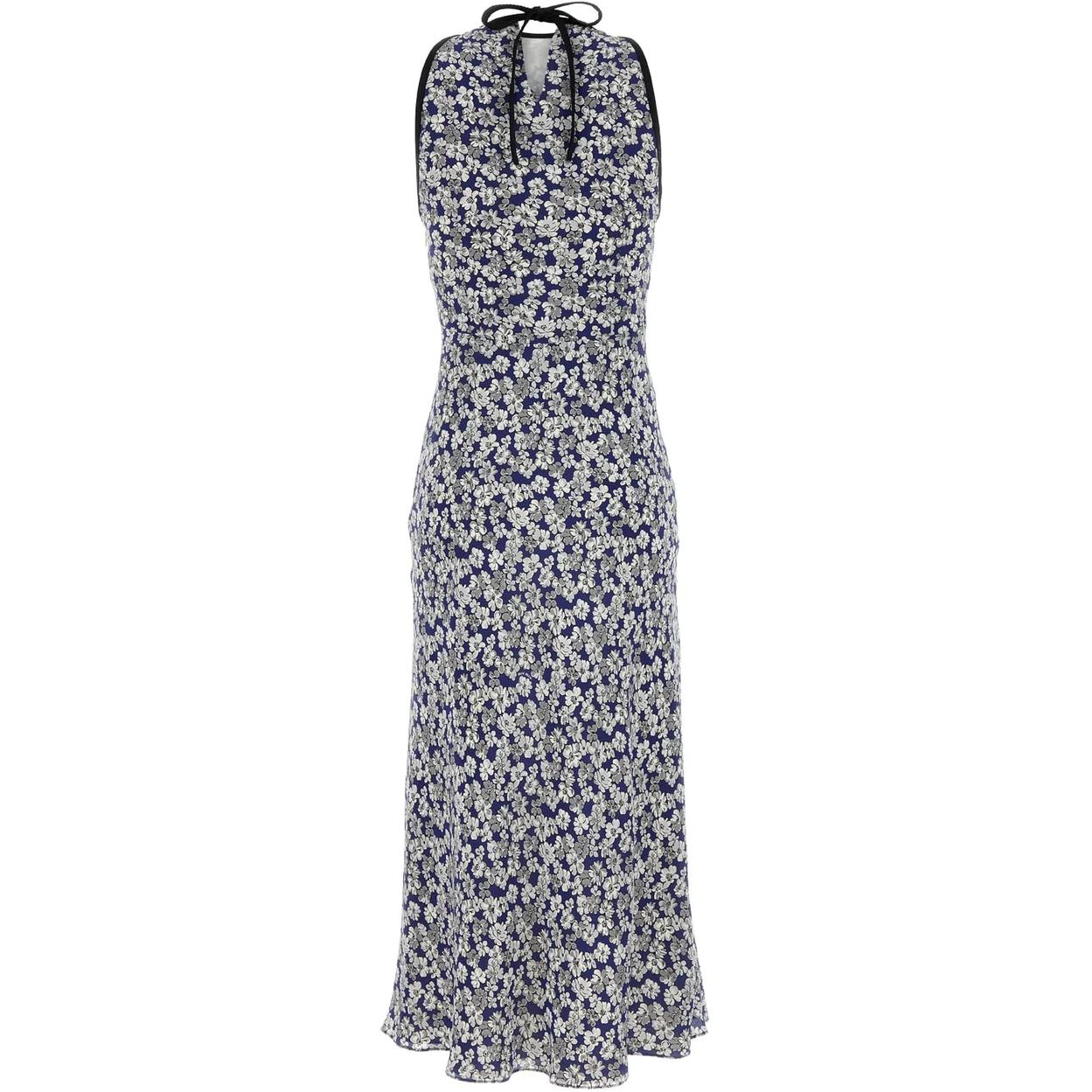 MIU MIU Floral Printed Dress