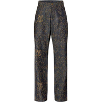 LOUIS VUITTON Embroidered Denim Pants